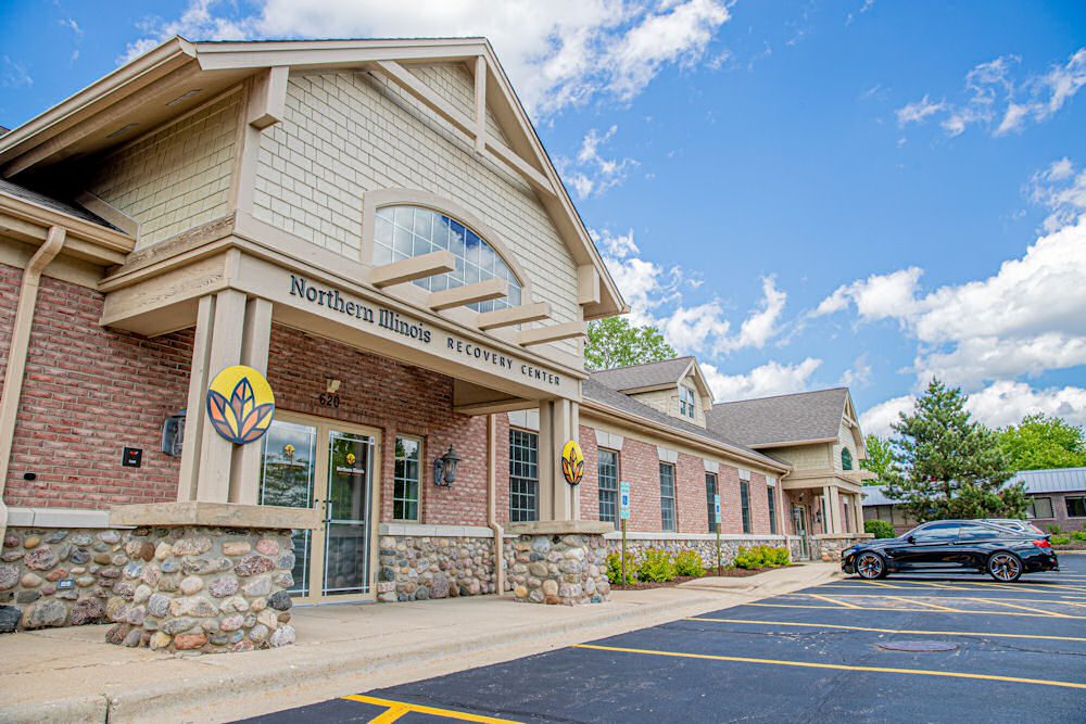 front of northern illinois recovery center building